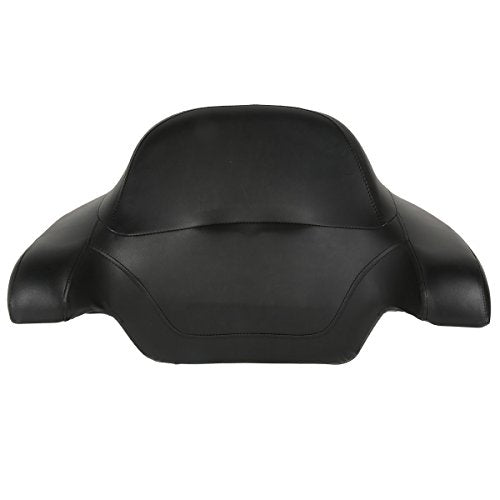 Gunship Grey Color-Matched Chopped Luggage Trunk Backrest Mounting Bracket Fit for Harley Touring Models 2014-2023 Road King Road Glide Street Glide Electra Glide - color: Gunship Grey Chopped Trunk Set #1
