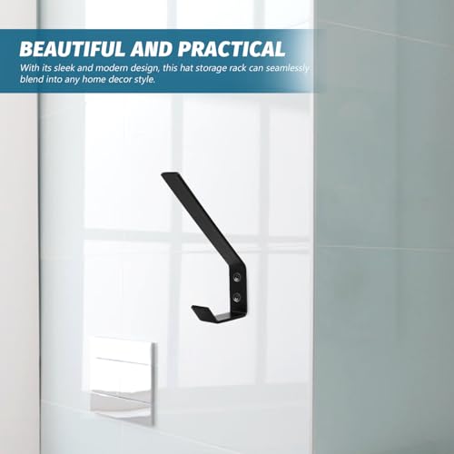 iplusmile Wall Mounted Rack Motorcycle Rack Holder, Wall Hanger Jacket Bag Display Stand Wall Mount Hooks for Bike Coats Caps Cowboy Football Hat Rack
