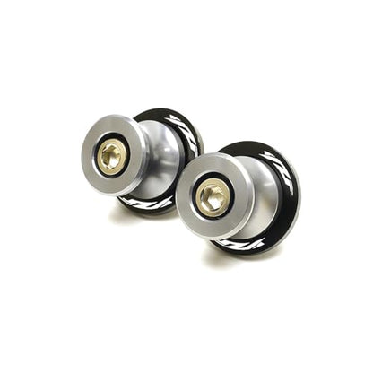 Motorcycle 6mm Swingarm Spools Slider Stand Accessories Compatible With YZF R3 R25 R6 R1 2019 2020 2021 YZFR3 YZFR1 YZFR6(Gray 1) - color: Gray 1