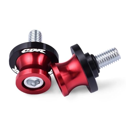 for Honda CBR 600 RR CBR 600RR CBR600rr 2003 2004 2005 2006 2007 8mm Motorcycle Swingarm Spools Stand Screws Slider Rear swingarm Spool(6) - color: 6