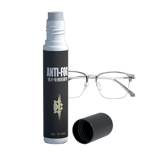 Fog Goggle Spray Cleaner, 10ml Lens Defogger, for Ski Goggles Glasses Helmets for Clear Visibility Optical Care Product for Mirrors Windshields Snorkeling Skiing Motorcycle Visor