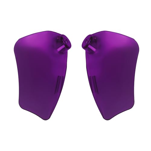 Motorcycle PC ST Headlight Fairing Air Deflector Side Wing Windshield Kit Fit for Harley Softail Low Rider ST 2022-up Purple - color: Purple