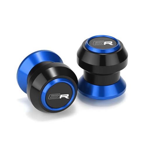 Motorcycle 8MM Swingarm Spools Fit Ninja ZX6R 2009-2023 2024 2025 2026 Motorycle Swingarm Spools Sliders Frame Stand Slider 2026 ZX6R Accessories Blue - color: blue