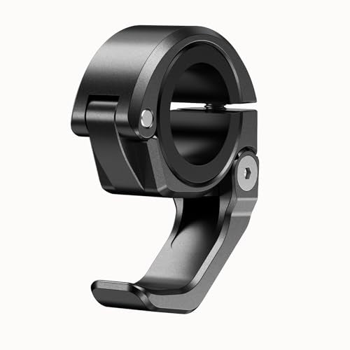 LOKTENWO Aluminum Alloy Motorcycle Helmet Hook Holder, Foldable Handlebar Hooks Dirtbike Helmet Hanger Suitable for Hanging Keys, Gloves, Luggage