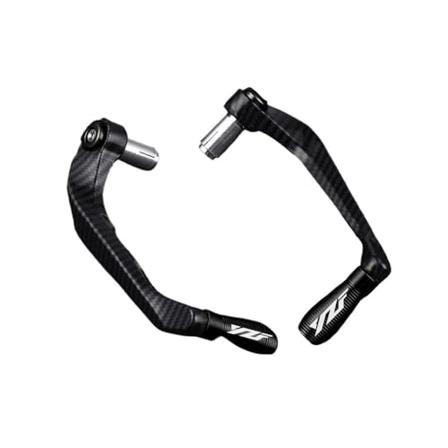 Handguard Motorcycle Handlebar Grips Guard Brake Clutch Lever Protector for Yam&aha YZF R1 R6 2005 2006 2007 2008 2009 2010 2011 2012 2013, Black - color: Black