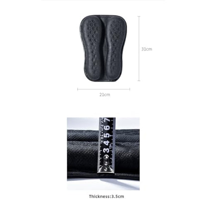 Motorcycle Seat Cushion for Indian Scout Sixty 2016-2026,Gel Seat Cover Breathable Honeycomb Design for Long Rides Comfortable Padding Unique Look