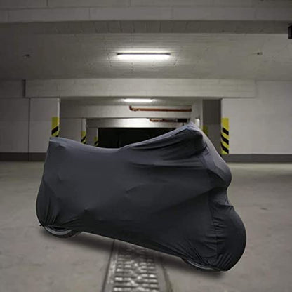 WinPower Indoor Motorcycle Cover Stretch Elastic Dustproof Covers for Motorbikes, 104 x 41 x 49 inches - size: 2XL(104 x 41 x 49 inches)