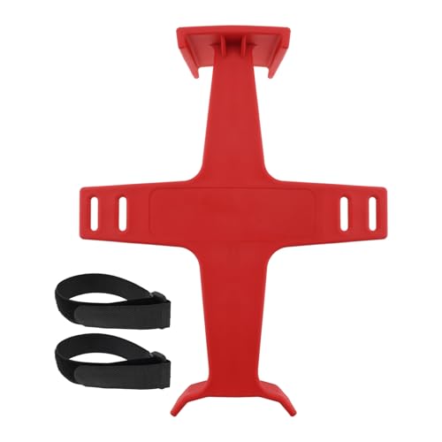 Windance Motorcycle Front Fork Saver,11.2 Inch Fork Support Brace Suspension Guard Protector for Dirt Pit Bike Motocross with 2 Hook Loop Fastener Straps (Red) - color: Red