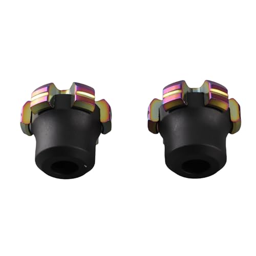 Motorcycle Wheel Front Fork Frame Slider Durable Aluminum Alloy Crash Protector Cup Universal for Motorcycle and Pair of 2