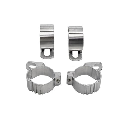1 Set Motorcycle Quarter Headlight Fairing Windshield 35-50mm 45mm 49mm Fork Clamp Mount Compatible with Sportster XL 883 1200 - size: 35-45mm