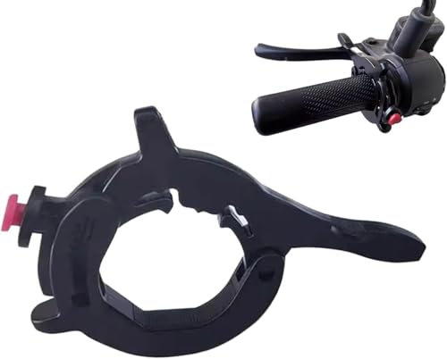 Black Throttle Cruise Control, Durable Motorcycle Cruise Control Throttle Clamp, User Friendly Installation Throttle Booster, Electric Vehicle Booster, Motorcycle Throttles Accessories, Throttles