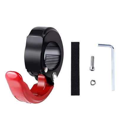 Aluminum Motorcycle Handlebars Hook Luggages Hanger Hook Motorcycle Helmets Hook Bikes Hangings Bag Hook - color: Red
