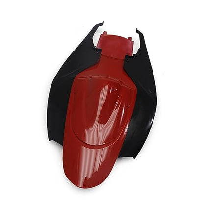 FLPRO Motorcycle Fairing Kit Compatible for Suzuki 06 07 GSXR600 GSXR750 K6 2006 2007 GSX-R600 GSX-R750 Fairings ABS Plastic Injection Bodywork Gloss Red Black - color: Glossy Red Black