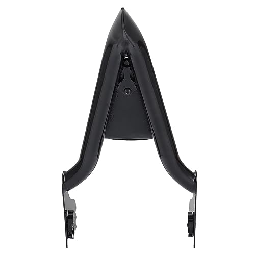 Detachable Motorcycle Sissy Bar, Passenger Backrest Rear Pad Fit for Harley Touring CVO Road Glide Street Road King 2009-2022 (18 inch Black) - size: 18 inch
