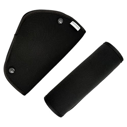 Shoulder Protective Padding - Soft Breathable Hypoallergenic Cushion Cover, Black