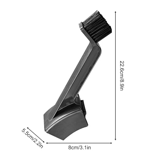 MiOYOOW Motorcycle Chain Brush, Portable Bike Chain Washer Non Disassembly Bike Chain Cleaning Tool for Bike Motorcycle Chain