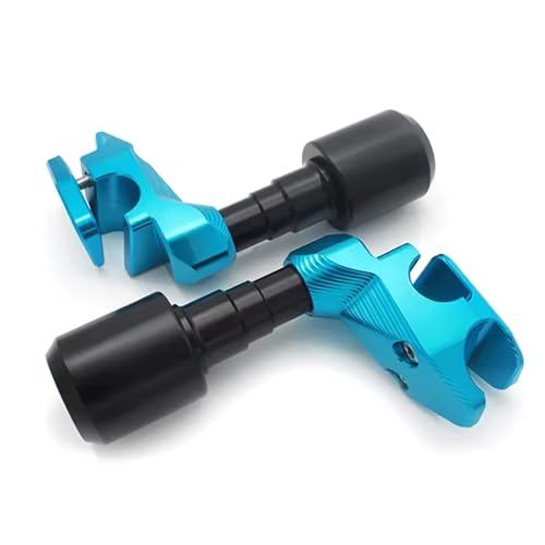 Motorcycle Frame Sliders Engine Guard Anit Crash Pad Protector for CFMOTO 450SS 450SR 450NK CF MOTO 450 SS, Black Aluminum Body Frame Accessories (Blue) - color: Blue