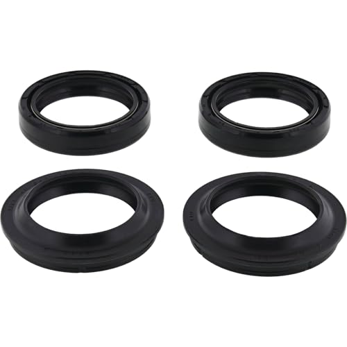 All Balls Racing 56-132 Fork & Dust Seal Kit Compatible with/Replacement for Buell, Honda, Suzuki, Yamaha