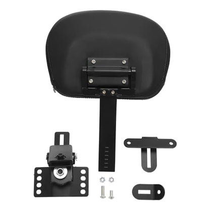 TCMT Motorcycle Adjustable Driver Backrest Plug-In Rider Backrest Fit For Harley Davidson Touring Electra Glides Road Glide Road King Street Glide 1997-2025