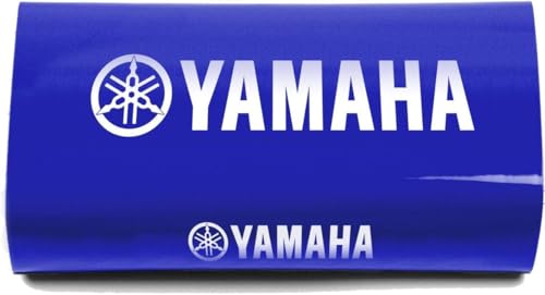 Factory Effex Motorycycle MX Standard Bulge Handlebar Pads with "Hook and Loop" Fastener Closure - Yamaha Blue - color: Yamaha Blue, size: Standard Bulge