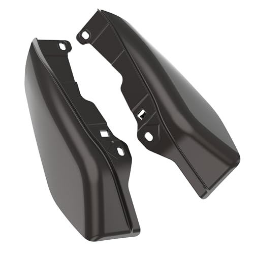 Mid Frame Air Deflectors Heat Shield Fit for Harley Touring 2009-2026 Black Jack Metallic - color: Black Jack Metallic