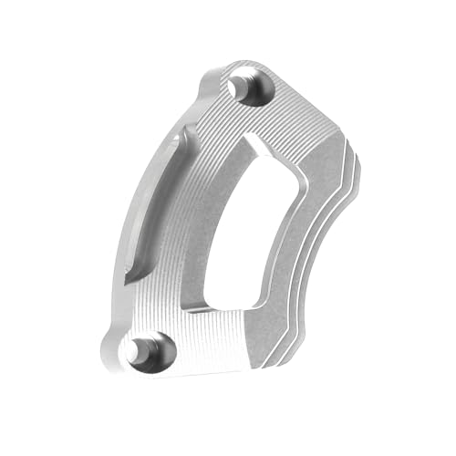 Monkey 125 Engine Stator Crash Guard Compatible with Monkey125 Dax125 Grom125,Cross Cub 110,Ducks125,CT125 Trail 125,Super Cub C125,Super Cab 110 2022-2024 CNC 3D Motorcycle Engine Protector(Silver) - color: Silver