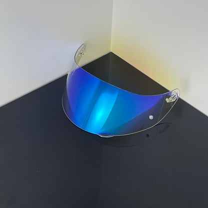 902 Helmet Visor Replacement,Motorcycle Helmet Face Shield for ILM 902,902L,902BT (Revo Clear Blue-Day&Night Use) - color: Revo Clear Blue-day&night Use