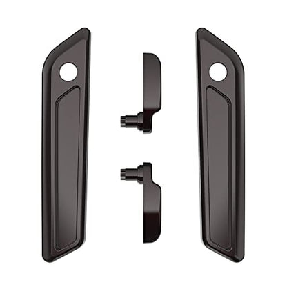 Advanblack Saddlebag Latches Covers, Lid Lifters Levers Fit for 2014+ Harley Touring Hard Saddlebags - Black Forest - color: Black Forest