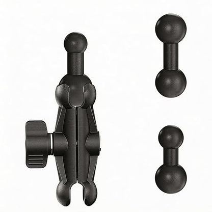 3-Pack Ball Adapter Set for RAM Mounts B Size: 1inch to 25/20/17mm, Compatible with Garmin GPS, Phone Mounts, Car/Motorcycle/Camera (3.73” Ball Mount Arm) - style: 3.73” Ball Mount Arm+1inch-1inch/20/17mm Adapter