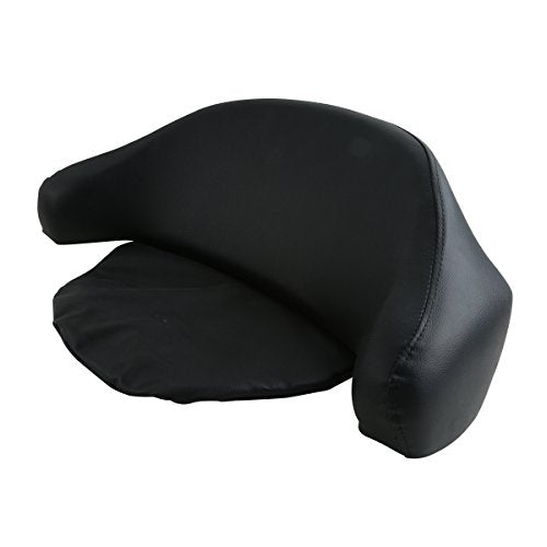 XMT-MOTO Black King Tour Trunk Backrest Pad Box Trunk Back Rest Fit for Harley Touring Road King Road Glide Street Glide Electra Glide Ultra Classic1997-2013