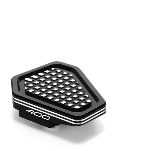 Modeer Motorcycle Widening Foot Brake Pedal Extension Compatible with Z400 (2018-2024) Enlarge Anti-Slip Peg Extender Plate z 400 Accessories (black) - color: black, size: Z400