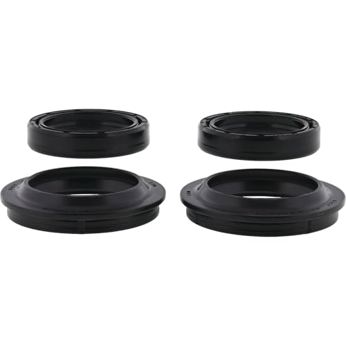 All Balls Racing 56-132 Fork & Dust Seal Kit Compatible with/Replacement for Buell, Honda, Suzuki, Yamaha