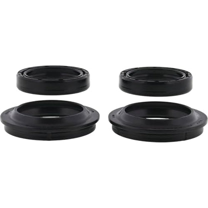 All Balls Racing 56-132 Fork & Dust Seal Kit Compatible with/Replacement for Buell, Honda, Suzuki, Yamaha