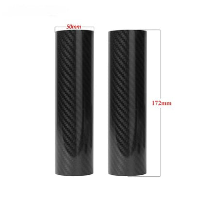 Fit for Most Motorcycle 160-260MM Carbon Fiber Adjustable Front Fork Shock Guard Protector for KTM HO&NDA YAM&AHA SUZ&UKI (Length:172MM) - size: Length:172MM