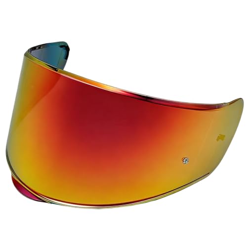 Sedici Strada 3 Helmet Visor, Helmet Face Shield Compatible with LS2 Sedici Strada 2 Strada 3 FF801 FF397 FT2 VECTOR (Revo Deep Red) - color: Revo Deep Red