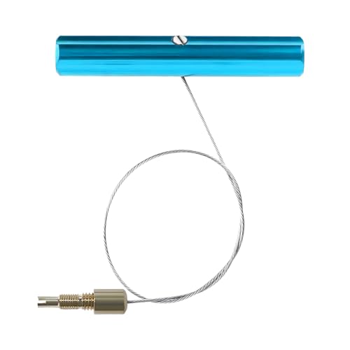 Valve Stem Puller, Auto Tire Repair Fishing Puller Steel Wire Tool with Core Remover, Valve Core Remover Tyre Maintenance Tool for Installing Inner Tube & Rim Lock on Motorcycle (Blue) - color: Blue
