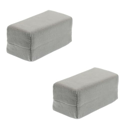 Suede Microfiber Applicator Pad, Multi-Purpose Ceramic Spray Coating Sponge Pads, Car Detailing Sponge for Car Paint, Metal, Plastic Trim, Applying Wax, Sealants, Other Conditioners (2PCS) - size: 2PCS