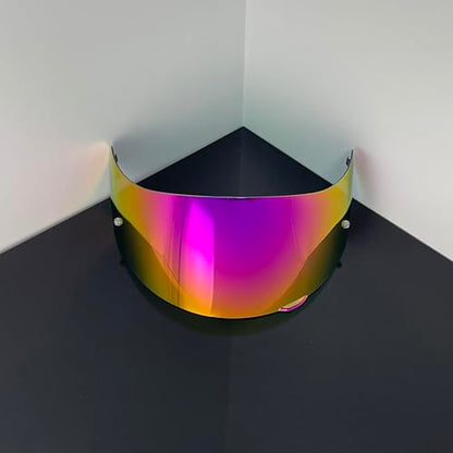 902 Helmet Visor Replacement,Motorcycle Helmet Face Shield for ILM 902,902L,902BT (Revo Pink Gold-Day Use Only) - color: Revo Pink Gold-day Use Only