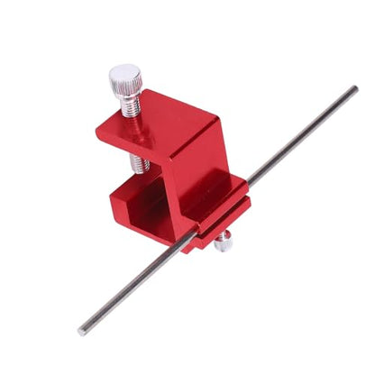 Keenso Motorcycle Chain Alignment Tool, Aluminum Alloy, Accurate Chain Adjustments, Universal for Motorcycles and ATVs (Red) - color: Red