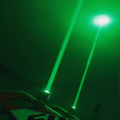 KEMIMOTO Whipless LED Whip Lights w/Mounts Fit 1.5''-2'' Roll Cage Compatible with Polaris RZR Can-Am Maverick X3 CFmoto Kawasaki, Multi-Color Scratch-resistant Alien Lights for SXS - size: 50 mm diameter