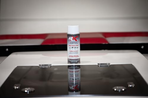 Hardline Products USA RX UV Protectant Cleaner & Polish – Advanced Marine & Powersport Detailing Spray for Vinyl, Isinglass, Plastic, & Strata Glass – 100% UVA/UVB Protection with Microfiber Towel
