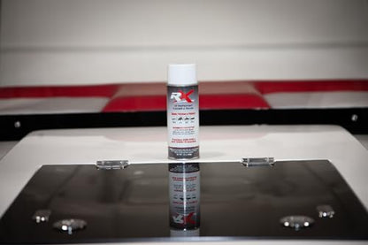 Hardline Products USA RX UV Protectant Cleaner & Polish – Advanced Marine & Powersport Detailing Spray for Vinyl, Isinglass, Plastic, & Strata Glass – 100% UVA/UVB Protection with Microfiber Towel
