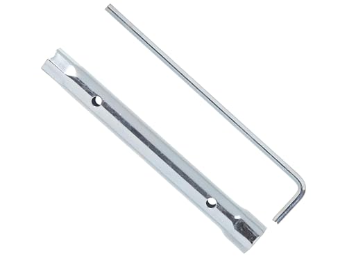 19576S Spark Plug Socket Wrench 8-Inch, 5/8" & 13/16" Dual End Spark Plug Removal Tool, Compatible with Many Small Engine Series, Replacement for 19374S 19374 690966 19576