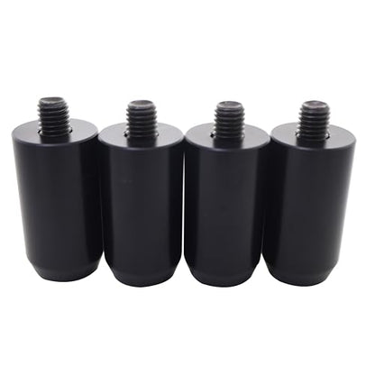 Black 2pcs Motorcycle Crash Bar Guard Ball Engine Guard Collision Protector Lever Head Fit for Harley