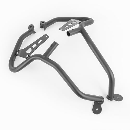Engine Guard Crash Bar Extension for R1250GS ADV R 1250 GS Adventure 2018-2024 Motorcycle Bumper Frame Falling Protector (Black) - color: Black