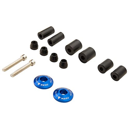 Tusk Bar Ends (Blue) - color: Blue
