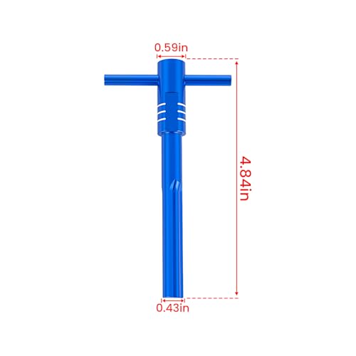 Worldmotop 943 Ignition Switch Housing Alignment Tool Ignition Alignment Switch Components Compatible with Harley Touring Models 2003-2013 Street Glide 2003-2013 (Blue) - color: blue