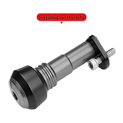 Motorcycle Falling Protection Frame Sliders Fairing Guard Anti Crash Pad Protector Compatible With BMW G310R, G310GS (2017-2025) ; G310 R, GS 17-18-19-20-21-22-23-24-25 (Gray) - color: Gray