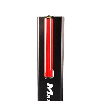 Maxshine Universal Red Wheel & Rim Detailing Rolling Stand | 360° Rotating Tire Stand for Wheel Wash, Ceramic Coating & Tire Shine | Heavy-Duty Rim Roller Stand for Professional Auto Detailing - size: Large (Red)