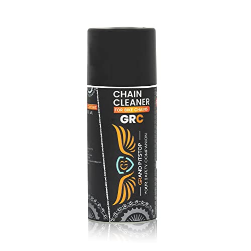 GRAND PITSTOP Chain Cleaner/Degreaser Spray for Motorcycle Cleaning - Motorcycle Cleaner for On and Off-Road for All Bikes (160 ml) - size: 5.64 Ounce (Pack of 1)